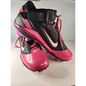 Nike Football Air Lt Super Bad Shoes Size US 12.5 396221-006 Pink Used